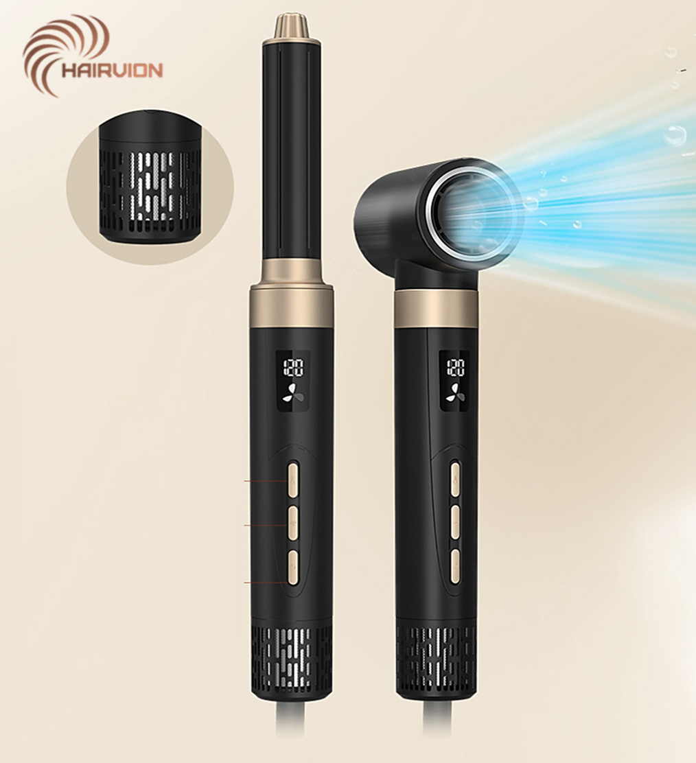 Eight-In-One Hair Dryer, Head Changing Curling Wand, High-Speed Brushless Hair Dryer, Five-In-One Hot Air Comb